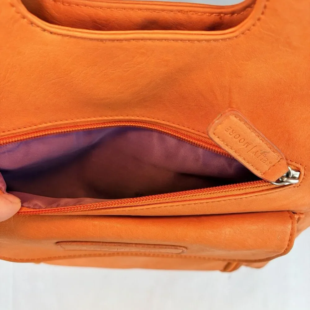 Kelly Moore Posey Orange Sherbet DSLR Camera Bag Insert Crossbody